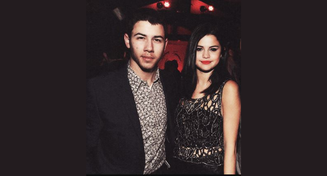 Selena Gomez and Nick Jones