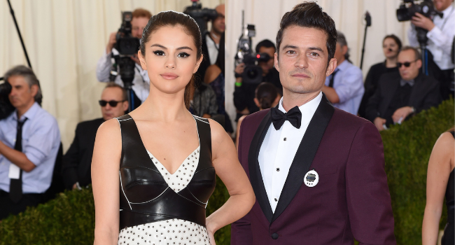 Selena Gomez and Orlando Bloom