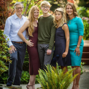 Bill Gates Family Picture