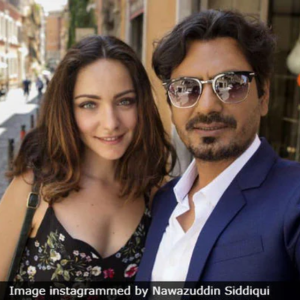 Nawazuddin Siddiqui With Valentina Corti