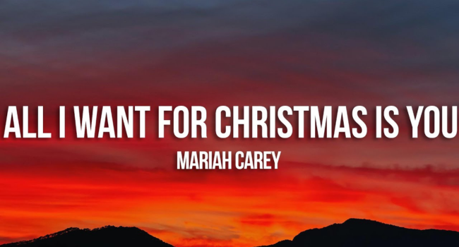 All I Want For Christmas Is You Lyrics