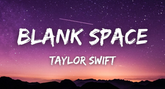 Blank Space Lyrics