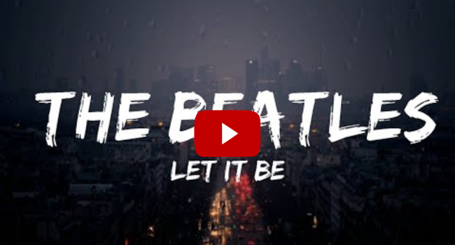 The Beatles Let It Be Lyrics