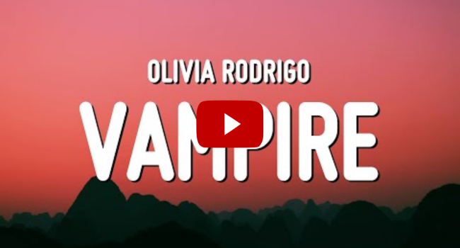 Vampire Lyrics Olivia Rodrigo