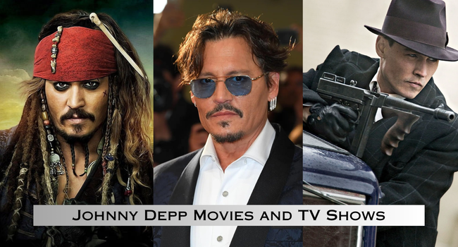 Johnny Depp Movies and TV Shows