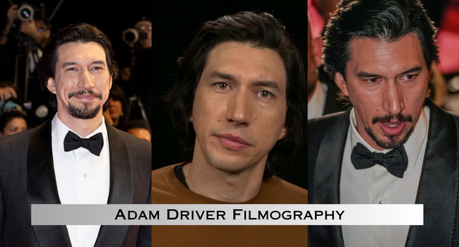 Adam Driver Filmography