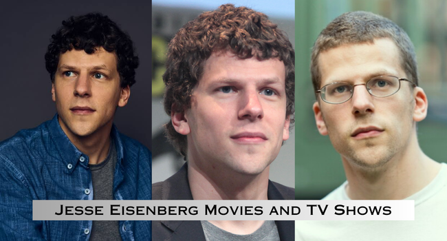 Jesse Eisenberg Movies and TV Shows