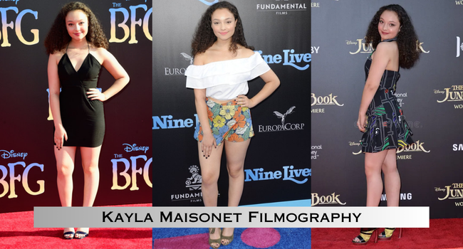 Kayla Maisonet Filmography